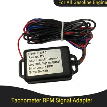 Novo Sensor do Tacômetro Contagiros RPM Sinal Adaptador para Diesel Motores a Gasolina de 4 Pulsos por volta de 12V Disponível Impermeável