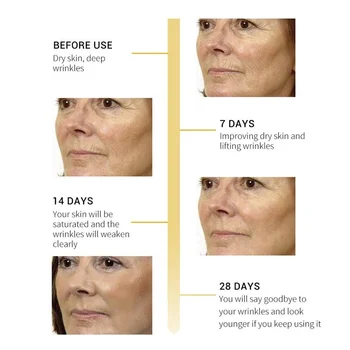 O colágeno Removedor do Enrugamento do Soro de Levantamento de Endurecimento Fade Multa Lins facial Hidratante Melhora a Estupidez, Anti-envelhecimento Cuidado de Clareamento da Pele 3