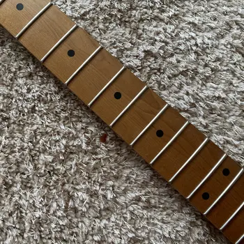 Original J&D Guitarra ST braço da Guitarra Assado Maple Com 22 Trastes Mão Direita Com Danos na Porca de Vendas Especiais 2