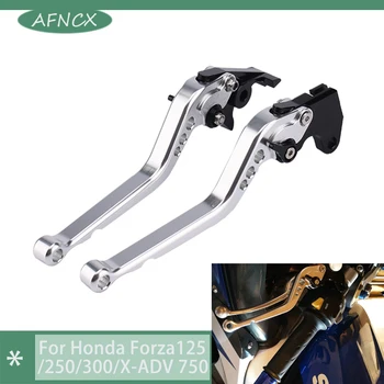 Para a Honda, Forza250/300 2010-2020 Forza125/X-ADV 750 2017-2020 Motocicleta Ajustável Acessórios CNC Longo do Freio da Embreagem Alavancas