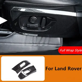 Para Land Rover Discovery Esporte 2015-2019 De Fibra De Carbono De Padrão De Interior Modificação Do Quadro De Assento De Guarnição De Decoração, Acessórios