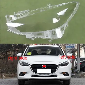 Para Mazda 3 Axela 2017 2018 2019 Xenon Farol Da Tampa Da Lente Farol Shell Transparente Substituir Original Abajur Plexiglass