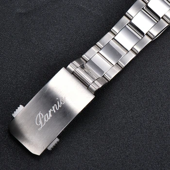 Parnis 40mm Prata Caso Automáticos Mecânicos Homens Relógios de Vidro Safira Miyota 8215 Relógio relógio automatico masculino 2022 Presente 4