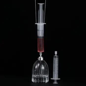 Perfume Bomba de Dispensador de Perfume de Injeção de Plástico Adaptador de Bomba da Seringa para Viagens Reutilizável Perfume Atomizador Pulverizador 4