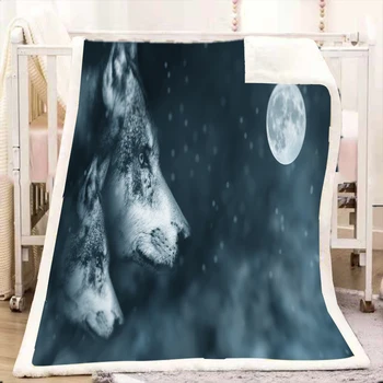 Personalizado DIY 3D Impresso Sherpa Cobertor para Camas Grossa Colcha de Moda Colcha Sherpa Jogar Cobertor Adultos Crianças 2
