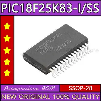 PIC18F25K83-I/SS PIC18F25K83-I/SS IC MICROCONTROLADOR de 8 bits 32 KB de FLASH SSOP-28 Original Novo Chip IC 0