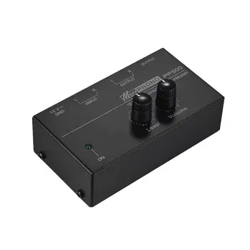 PP500 Phono pré-Amplificador com Nível de Controles de Volume de Entrada RCA Saída de 1/4