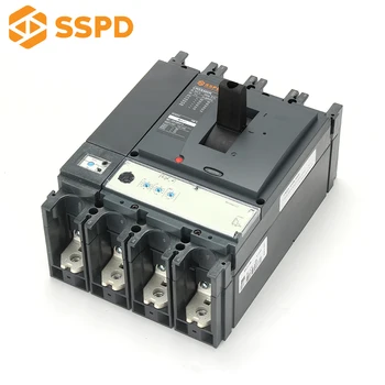 Preço de fábrica Tamanho Personalizado CNSX 400amp 4P Elétrica Moldada Tipo de Disjuntor de disjuntor em caixa moldada Fabricante 4