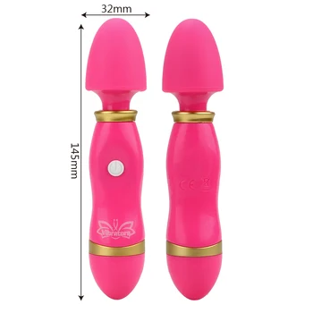 Produtos para adultos Clitóris Estimular o ponto G Vibrador Brinquedos Sexuais para a Mulher AV Vara Mágica Vara de 12 Velocidade 4