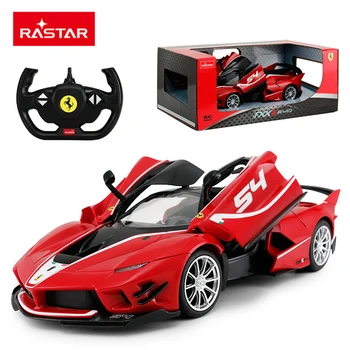 RASTAR Ferrari FXXK Evo Supercarro Carro RC 1:14 Controle Remoto Modelo de Carro Rádio Controlado Corridas de Máquina de Auto Brinquedos Rastar