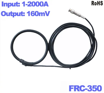 Rocp CT flexível bobina de rogowski FRC-350 entrada 1-2000A rogowski transformador de corrente do sensor com Conector BNC split coil