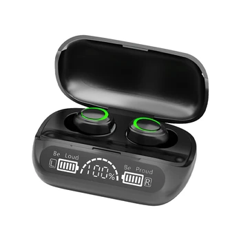 Sem fio Bluetooth 5.1 Fones de ouvido In-ear Fone de ouvido Bluetooth Caixa de Carregamento sem Fio de Fone de ouvido Estéreo de Esportes Impermeável Fones de ouvido