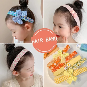 SHUANGR Touca de Cabelo Para Meninas Bow Headbands Velcro Acessórios de Cabelo, Bandanas Bebê Cabeça Gancho Franja Quebrado Hairtie 0