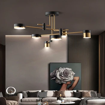 Simplicidade moderna LED Lustres lâmpada de Casa, Sala de estar, Quarto, sala de Jantar Iluminação de Luzes de Interior Nórdicos Decoração luminária 1