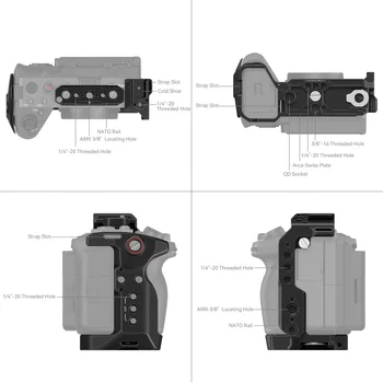 SmallRig Original FX3 FX30 Câmara Gaiola Kit para Sony ILME-FX3 / ILME-FX30 Câmera de Bolso Gaiola Kit 4139 1