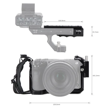SmallRig Original FX3 FX30 Câmara Gaiola Kit para Sony ILME-FX3 / ILME-FX30 Câmera de Bolso Gaiola Kit 4139 3