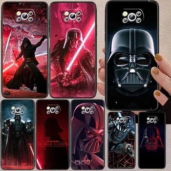 Star Wars Escuro Samurai Preto Caso De Telefone Xiaomi Mi Poco X4 X3 NFC F4 F3 GT M5 M5s M4 M3 Pro C40 C3 5G Tampa