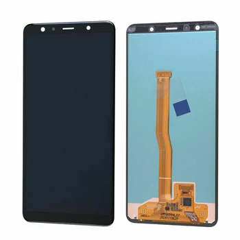 Substitua o LCD Touch Screen Digitalizador Substituição de Visualização do conjunto do Digitador para Samsung Galaxy A7 2018 A750F SM-A750F 2