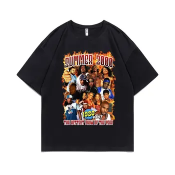 Summea 2000 1980 Fest Tha Show mais quente do Ano Tshirt Homens Mulheres Moda Casual Hip Hop T-Shirts Mlae Tees Tops dos Homens T-shirt