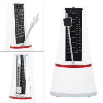 Torre de Cone Guitarra Metronome On-line Mecânica Ritmo Pêndulo para Violino, Guitarra, Piano, Instrumento Musical