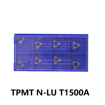 TPMT090204N T1500A TPMT Original TPMT080204 TPMT090204 N-LU 090204 080204 de Torneamento CNC Insere Ferramentas de Carboneto de Máquina de Torno Metal