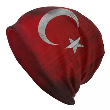 Turquia Bandeira Caps Vintage Adulto Ao Ar Livre Skullies Beanies Chapéus De Verão Quente Multifunções Bonnet Chapéu De Malha 0