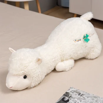Um Animal De Pelúcia Alpaca Brinquedo De Pelúcia Almofadas Quentes Presente Para As Crianças 5