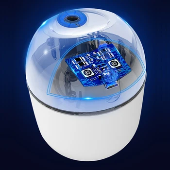 Umidificador de ar Portátil 200ml Aroma Difusor de óleos Essenciais para a Home do USB do Carro de Nebulizador Fabricante de Neblina com LED Lâmpada da Noite 2