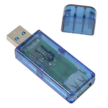 USB 3.0 LCD de uma Cor de Voltímetro Amperímetro Tensão de Corrente do Medidor Multímetro de Carga da Bateria do Banco do Poder de USB Tester 1