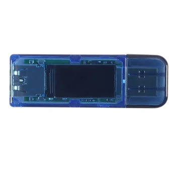 USB 3.0 LCD de uma Cor de Voltímetro Amperímetro Tensão de Corrente do Medidor Multímetro de Carga da Bateria do Banco do Poder de USB Tester 5