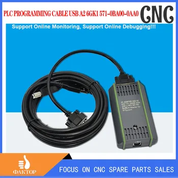 USB-MPI DP PPI Siemens S7-200/300/400 PLC Cabo de Programação USB A2 6GK1 571-0BA00-0AA0 PC Adaptador para S7 Sistema de fio de cobre