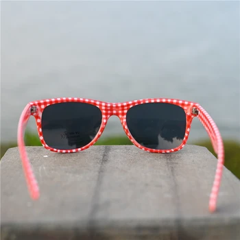 Vazrobe Vermelho Óculos de sol das Mulheres da Moda de Óculos de Presente da Promoção Festa de Óculos de Sol para mulheres Atacado Barato Ponto Lattice 3