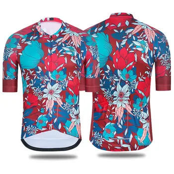 Verão de 2020 Ciclismo Jersey Homens de Moto Camisolas de Bicicleta Tops pro Time Ropa Ciclismo mtb Mountain Camisa ciclo jersey respirável