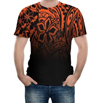 Verão Samoan Tribal T-Shirt Super Barato Apoiar O Seu Projeto De Boa Qualidade Samoan Roupa Chique Streetwear Ajuste Solto Tees Para Homens
