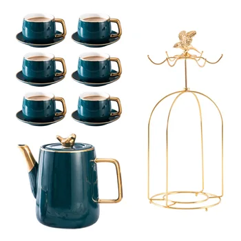 Xícara de café, conjunto de café em Cerâmica Casa de inglês red xícara de chá de pequeno Presente de Natal Copos e Canecas de Tazas de ceramica Creativas
