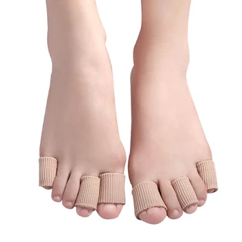 1 Par De Tecido Gel Tubo De Curativo Dedo Protetor De Dedo Do Pé De Pés Alívio Da Dor, Cuidados Com Os Pés 2