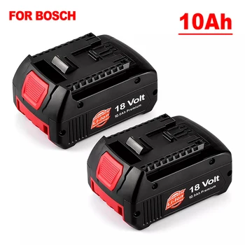 100% de Alta Qualidade 18V 10.0 Ah Iões de Lítio Bateria de Substituição GBA18V80 para Bosch 18V sem fio MAX Power Tool Broca 0