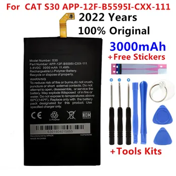 100% Original Novo para a Caterpillar CAT S30 Bateria de 3000mah APP-12F-B5595I-CXX-111 pilhas as Pilhas +Dom Ferramentas