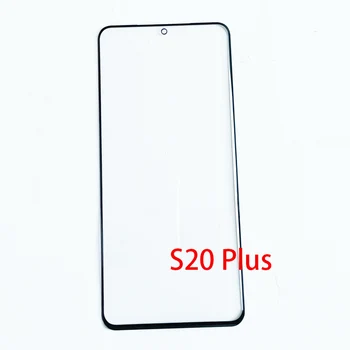10PCS Frontal LCD da Tela de Toque Exterior Lente de Vidro + OCA Filme Adesivo Para Samsung Galaxy S10 S20 S21 Ultra S8 S9 Plus Nota 8 9 10