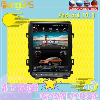128G Android10 PX6 DSP Para Toyota Alphard A20 2007 2013 de Carro DVD GPS de Navegação, Auto-Rádio Estéreo Carplay Multifunções auto-rádio 0