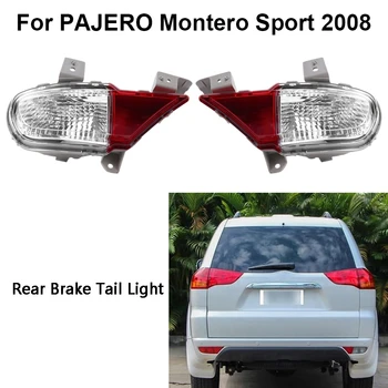 1Pair de Freio Luz da Cauda Nevoeiro Lâmpada de Estacionamento Aviso da Lâmpada que se Acende Para Mitsubishi PAJERO Montero Sport 2008 0