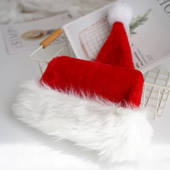 2023 Ano Novo, Papai Noel Presentes Natal Decoração De Inverno Caps De Pelúcia De Natal Chapéu Adultos, As Crianças Decorações De Natal Para A Casa Natal 2