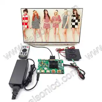 2DP+Áudio 4K LCD controlador de placa de suporte de 13,3 polegadas lcd com painel 3840*2160