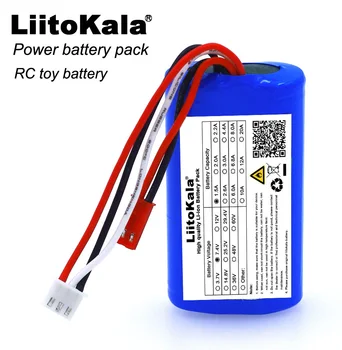 2PCS/monte Liitokala Novo 7.4 V 18650 Bateria de Lítio 1500mAh 8,4 V li-lon bateria Recarregável bateria do Avião + frete Grátis 1