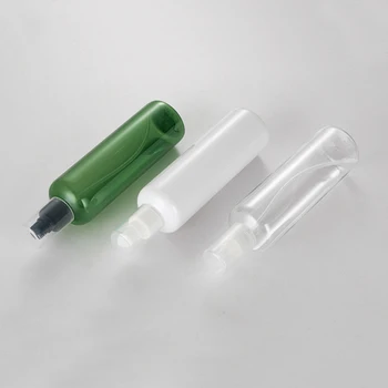 300ML X 20 Transparente Branco Verde Cuidados com a Pele Loção Bomba de Creme de Recipientes Vazios de Cosméticos Shampoo Embalagem Frasco Com Dispensador de