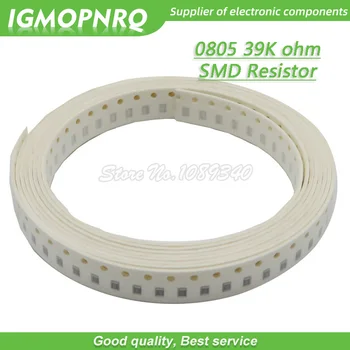 300pcs 0805 Resistor SMD 39K ohm Resistor de Chip 1/8W 39K ohms 0805-39K