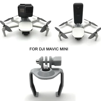 360° da Câmera Leve Impressão 3D em Plástico de Extensão do Adaptador de Montagem do Suporte Titular DJI Mavic Mini Para GoPro 8