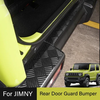3PCS Traseira do Carro Porta Guarda Adesivo Faixa de Proteção Anti-risco Tampa Para Suzuki Jimny JB64 JB74 19 20 Estilo Acessórios 0