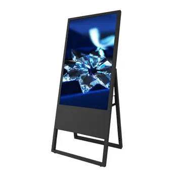 43 polegadas portátil Dobrável LCD LED HD 1080P digital signage publicidade exibir telas de monitor