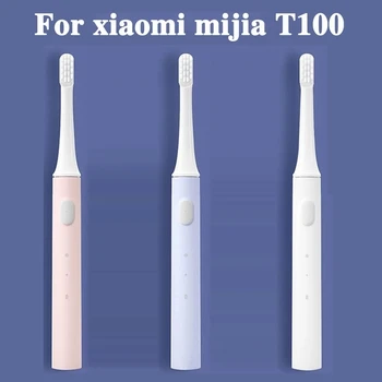 4PCS Cabeças de Substituição Para Xiaomi Mijia T100 Mi Inteligente Escova de dentes Elétrica Chefes de Limpeza, Clareamento Saudável 2